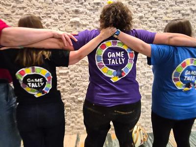 Game Tally shirts